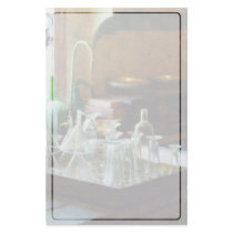 Glass Funnels and Bottles Custom Stationery