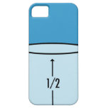 Glass Half Full - optimism iPhone 5 Cases