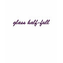 glass half-full t-shirts