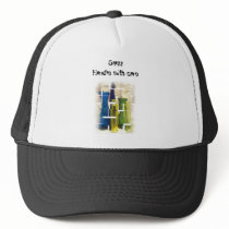 glass, handle with care hats