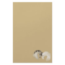 "Glass Horses" ~ Light Gold Stationery