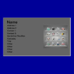 Glass Icons1 business cards