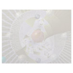 Glass in a mesh photo letterhead