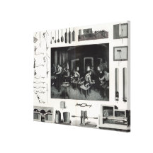 Glass manufacture canvas prints