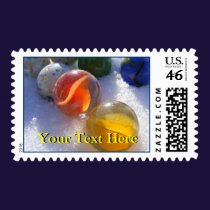 Glass Marbles Postage stamps