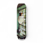 Glass Mortar and Pestle on Windowsill Skate Boards