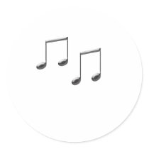 GLASS MUSIC NOTES stickers by edissler GLASS MUSIC NOTES stickers