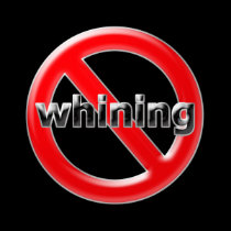 Glass No Whining t-shirts