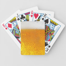 Glass of Beer #1 Playing Cards