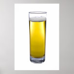 glass of beer print