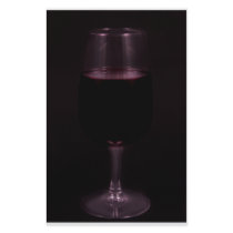 Glass of red wine stationery
