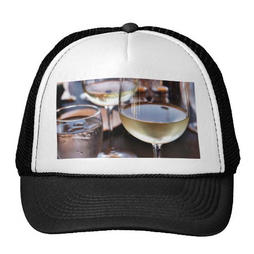 Glass Of White Wine Trucker Hat