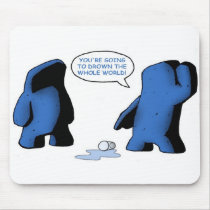 Glass Off Water Mouse Pad mousepads by knoxskorner Glass Off Water Mouse Pad mousepads
