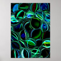 Glass posters