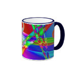 Glass Rainbow Mug