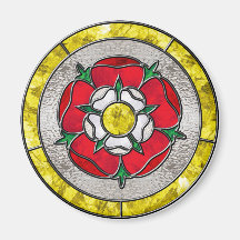 Glass Rose Magnet