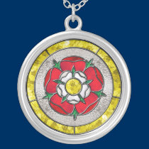 Glass Rose Necklace necklaces
