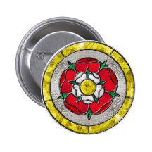 Glass Rose Pins