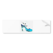 Glass Slipper bumper stickers by thedustyphoenix Glass Slipper bumper stickers