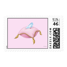 Glass Slipper Postage Stamp