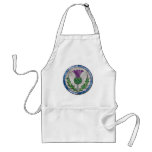 Glass Thistle aprons