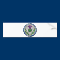 Glass Thistle bumper stickers