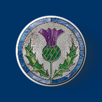 Glass Thistle buttons