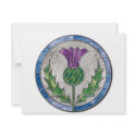 Glass Thistle invitation