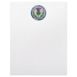 Glass Thistle Customized Letterhead