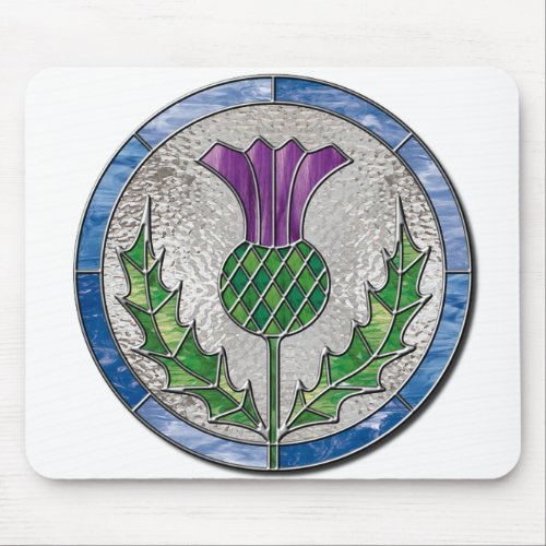 Glass Thistle mousepad