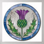 Glass Thistle Posters