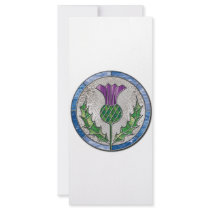Glass Thistle Custom Rack Card