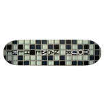 Glass Tile Mosaic Skate Deck