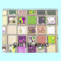 Glass Tile Mosaics customizable 2012 Calendar calendars