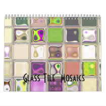 Glass Tile Mosaics customizable 2012 Calendar