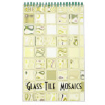 Glass Tile Mosaics customizable 2012 Calendar