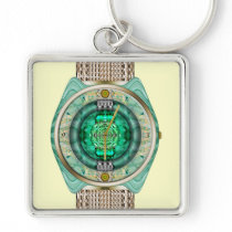 Glass Watch keychains