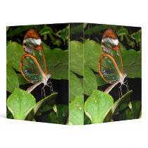 Glass Wing Butterfly binders by moonduster Glass Wing Butterfly binders