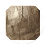 Glasseater Freak Scene Round Sticker