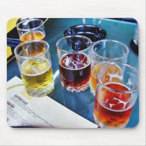 Glasses Beers Mouse Pad