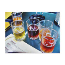 Glasses Beers postcards by lifesphere Glasses Beers postcards