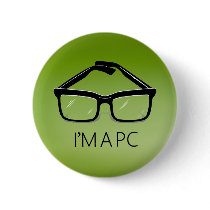 GLASSES BUTTON by imapc GLASSES BUTTON