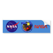 GLAST - DOE Program Logo Bumper Sticker