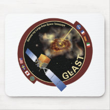 Glast Mission Patch Mouse Mat