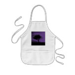 Glastonbury Hawthorn. Tree on Hill. Violet, Black. aprons