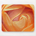 Glaze orange rose mousepads by Yarijik Glaze orange rose mousepads