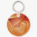 Glazed orange rose keychains by Yarijik Glazed orange rose keychains