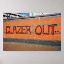 Glazer Out Poster