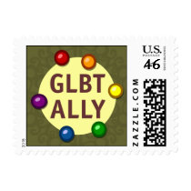 GLBT Ally Baubles Postage
