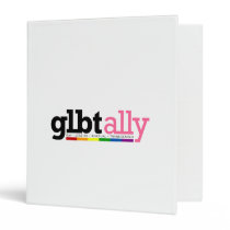 GLBT Ally Light Avery Binder binders